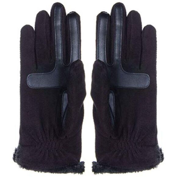 Isotoner Women's Stretch Fleece Gloves with Microluxe and Smart Touch Te… - Picture 5 of 13
